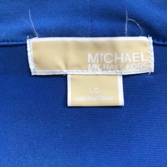 Michael Kors Blue Shirt - Picture 4 of 5